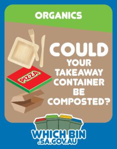 organics takeaway container