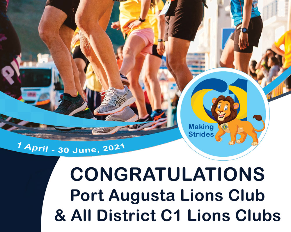Congratulations Port Augusta Lions Club