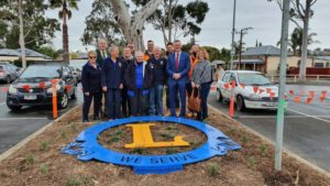 Gawler Lions Railcare Sign