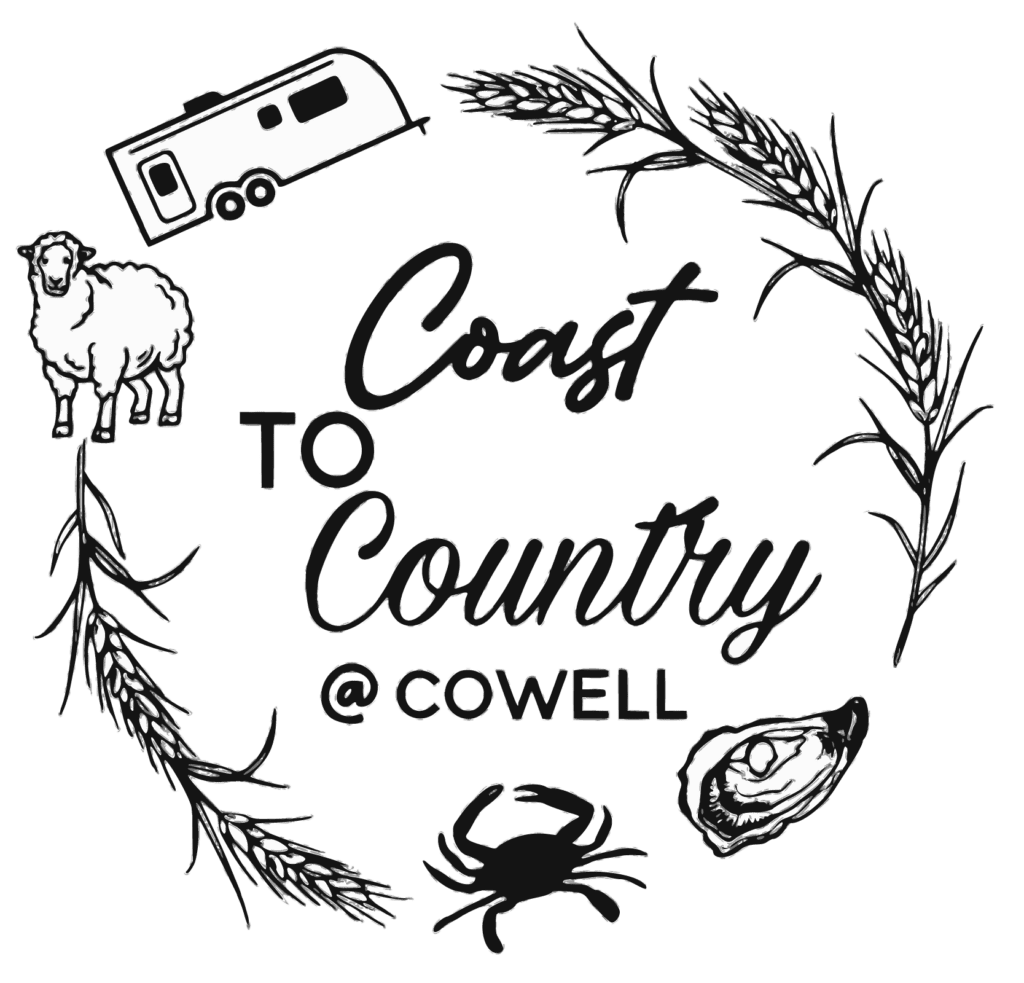 Cowell Convention 2024 Logo - Coast to Country @ Cowell.
