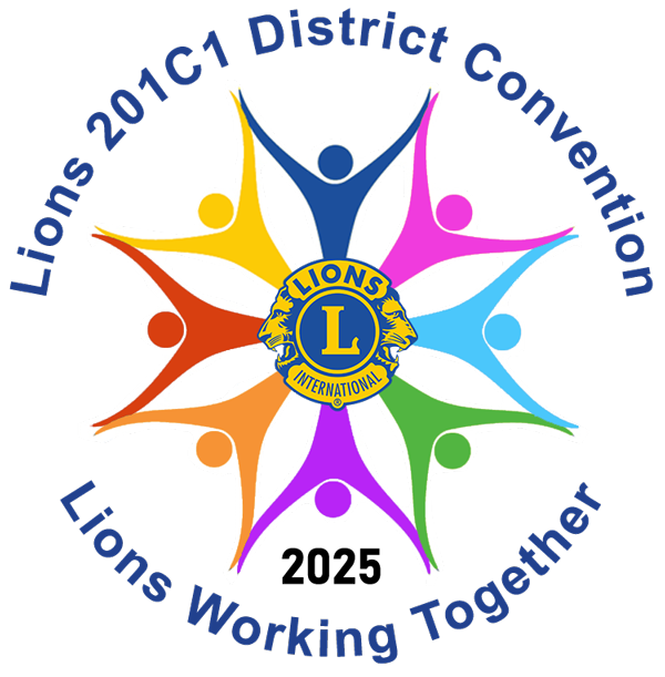 Lions District 201C1 Convention 2025 Logo